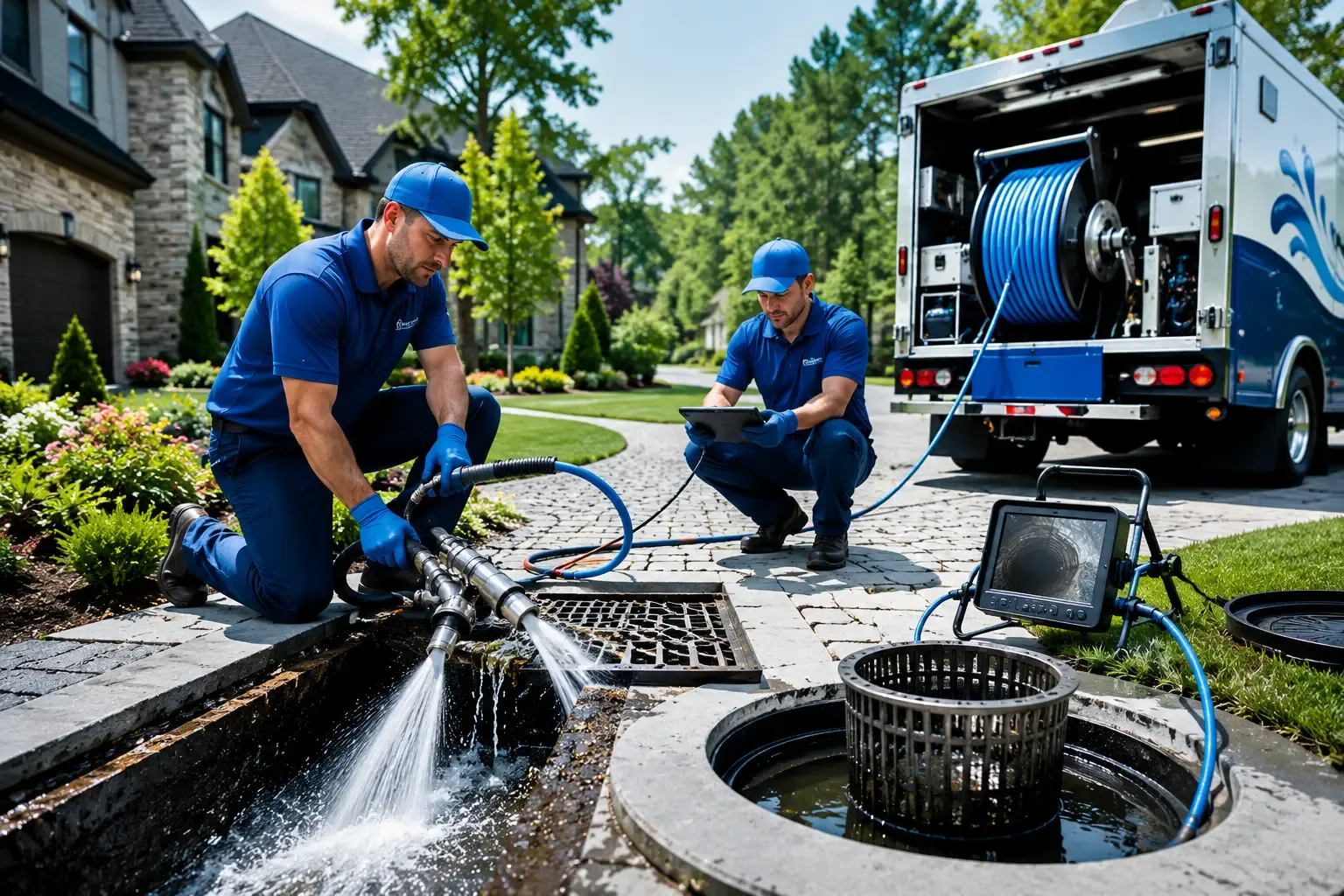 Local outdoor drain cleaning professionals in Easton, KS